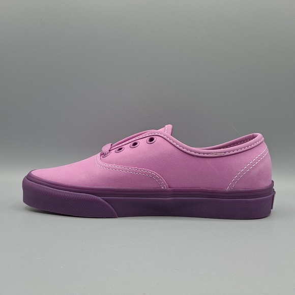 New Vans Authentic Violet Translucent Purple Gum Sole Pink with White Stitching - Picture 4 of 10